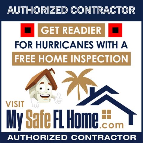 My safe florida - The My Safe Florida Home program includes matching grants up to $10,000 to help homeowners pay for such things as reinforcing roof-to-wall connections, upgrading roof coverings and upgrading doors ...